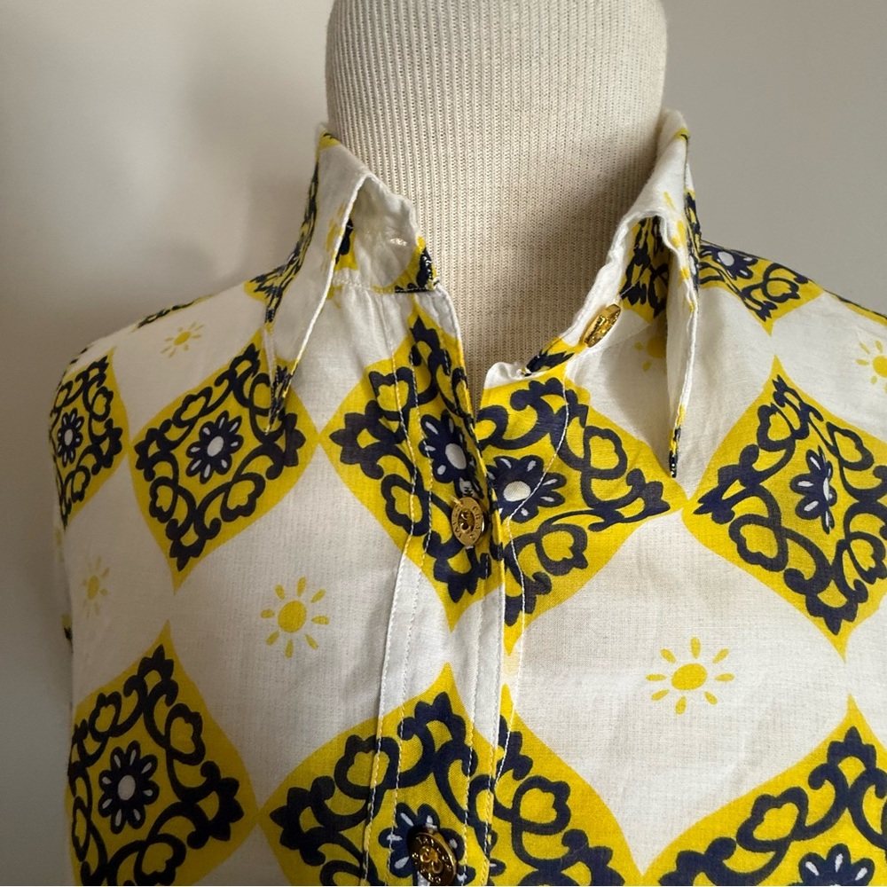 Craig Taylor Geometric Patterned Button Down Shir… - image 8